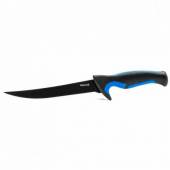 Cutit petru filetat Mustad cu lama teflonata 17.8cm, Blue