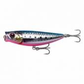 Vobler Savage Gear 3D MINNOW POP WALKER, 5,5cm, 6g, Floating, Belly Sardine PHP