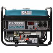 Generator curent Konner & Sohnen KS 3000-E, 3.0kW, monofazat, AVR, benzina, 7CP
