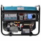 Generator curent Konner & Sohnen KS 7000E, 5.5kW, monofazat, AVR, benzina, 13CP