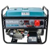 Generator curent Konner & Sohnen KS 7000E-3 ATS, 5.5kW, monofazat, AVR, benzina, 13CP, Easy Start