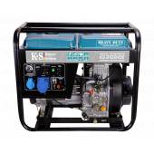 Generator curent Konner & Sohnen KS 8102HDE, 6.5kW, Diesel Euro 2, monofazat, AVR, 14CP