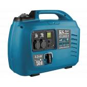 Generator curent Konner & Sohnen KS 3300i S tip inverter, 3.3kW, benzina, 6CP, monofazat, silentios