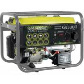 Generator curent Konner & Sohnen Basic KSB 6500CE, 5.5kW, benzina, 13CP, monofazat, AVR, bobinaj cupru