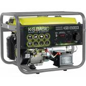 Generator curent Konner & Sohnen Basic KSB 6500CE, 5.5kW, benzina, 13CP, monofazat, AVR, bobinaj cupru
