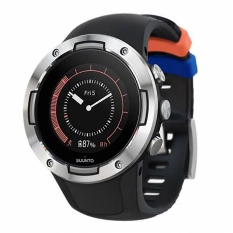 Ceas Suunto 5 G1 Black Steel, unisex, negru/argintiu