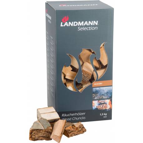 Lemn pentru afumare Landmann Hickory 1,5 Kg