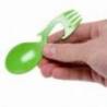 Multifunctional Spork Kershaw Ration, Verde, otel 3Cr13, 11.7cm