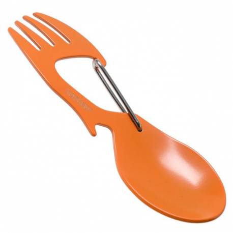 Multifunctional Spork Kershaw Ration, Portocaliu, otel 3Cr13, 11.7cm