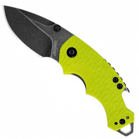 Briceag multifunctional Kershaw Shuffle Lime, lama 6cm