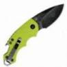 Briceag multifunctional Kershaw Shuffle Lime, lama 6cm