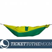 Hamac Ticket To The Moon Mini Green - Yellow, 150×100cm