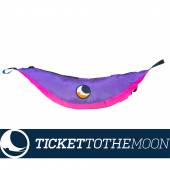Hamac Ticket To The Moon Mini Pink - Purple, 150×100cm