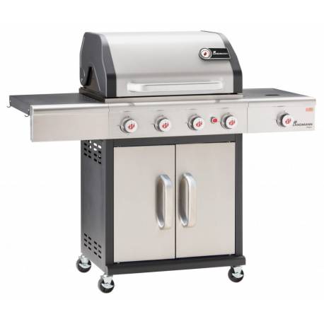 Gratar pe gaz LANDMANN Triton maxX PTS 4.1, inox, 12969