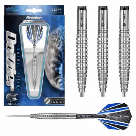Sageti steel darts DAZZLER Darryl Fitton, tungsten 90%, 24g