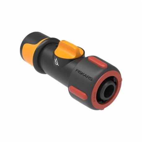 Conector furtun Fiskars, 19mm (3/4), supapa On/Off