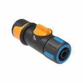 Conector furtun Fiskars, 13-15mm (1/2-5/8), supapa On/Off