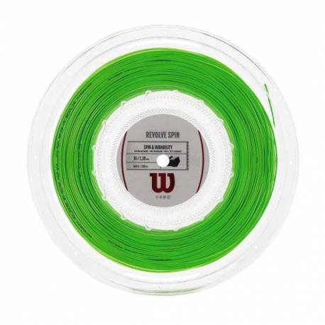Rola racordaj Wilson Revolve Spin 16, 1.30mm x 200m, verde