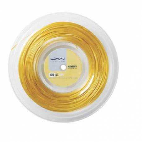 Rola racordaj Luxilon 4G Soft, 1.25mm x 200m, auriu