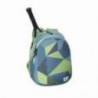 Rucsac tenis Wilson Junior Backpack, copii, albastru/verde, 2 rachete, 10 L