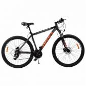 Bicicleta mountainbike Omega Duke 27.5, cadru 49cm, frana hidraulica pe disc, negru-portocaliu