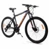 Bicicleta mountainbike Omega Duke 27.5, cadru 49cm, frana hidraulica pe disc, negru-portocaliu