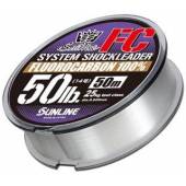 Fir inaintas SUNLINE System Shock Leader FC 50m, 12lbs, 0.285mm