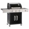 Gratar pe gaz LANDMANN Triton Maxx Black 3.1, PTS, 3+1 arzatoare, 63 x 43 cm