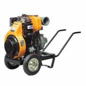 Motopompa industriala ANADOLU Antor 4LD820 LY3 ES pentru ape reziduale, Diesel, 4"/4", 80 mc/h, 17 CP, pornire electrica