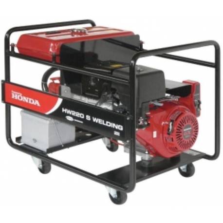 Generator sudura ANADOLU HW220 ES 6kW, trifazat/monofazat, motor Honda GX390 13CP pe benzina, pornire manuala