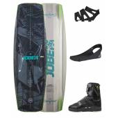 Set placa wakeboard JOBE CONFLICT 142 si legaturi Drift