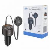 Modulator FM PNI Valentine V880 cu microfon, Bluetooth 5.0, MP3 player, transmitator FM