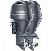 Set 2 motoare termice tandem YAMAHA Twin F150D ETL 150CP, cizma lunga 516cm, afisaj digital LCD 4.6"
