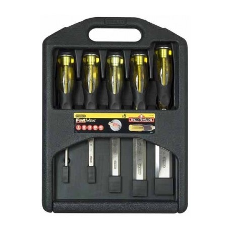 Set 5 dalti STANLEY DYNAGRIP PRO pentru lemn, 6, 10, 15, 20, 25mm