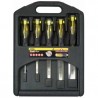 Set 5 dalti STANLEY DYNAGRIP PRO pentru lemn, 6, 10, 15, 20, 25mm