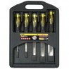 Set 5 dalti STANLEY DYNAGRIP PRO pentru lemn, 6, 10, 15, 20, 25mm