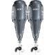 Set 2 motoare termice tandem YAMAHA Twin F200XB 200CP, cizma XL, afisaj digital LCD 5"