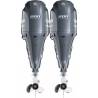 Set 2 motoare termice tandem YAMAHA Twin F200XB 200CP, cizma XL, afisaj digital LCD 5"