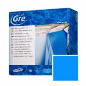 Liner GRE albastru pentru piscine ovale, PVC, 915 x 470 x 132cm