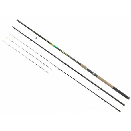 Lanseta feeder EnergoTeam Carp Hunter Alfa, 3.90m, 50-100g, 3 tronsoane, 3 varfuri
