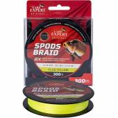 Fir textil Carp Expert Spods Braid, Galben Fluo, 0.28mm, 30lbs/13.6kg, 300m