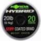 Leader textil KORDA Hybrid Stiff Weed Green, 20m, 20lbs