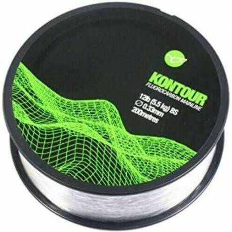 Fir fluorocarbon KORDA Kontour 200m, 0.33mm, 12lbs