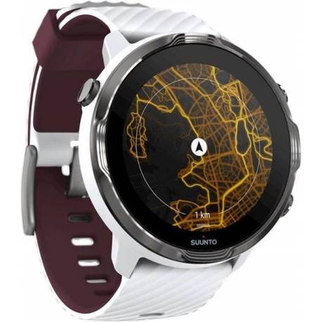 Ceas Suunto 7 White Burgundy, unisex