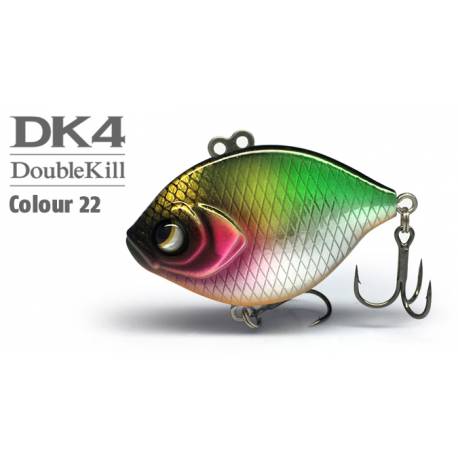 Vobler Lurefans Double Kill DK4 22, Sinking, 4cm, 8g