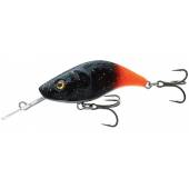 Vobler Salmo Sparky Shad SS4, Black Body Orange Tail, Floating, 4cm, 3g