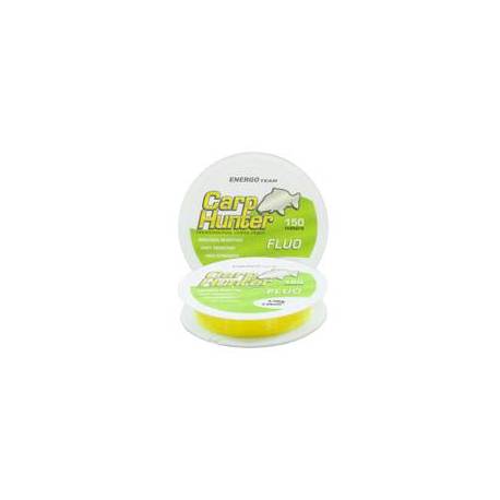 Fir Monofilament ENERGOTEAM Carp Hunter, Galben Fluo, 150m, 0.25mm, 8.3kg