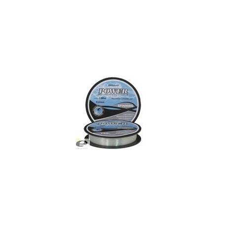 Fir Monofilament ENERGOTEAM Power Spin, Natur Alb, 150m, 0.25mm, 7.88kg