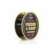 Fir monofilament CRALUSSO Feeder & Carp, Negru, 150m, 0.20mm