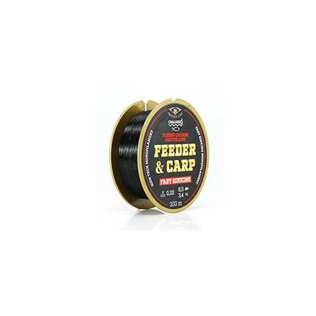 Fir monofilament CRALUSSO Feeder & Carp, Negru, 150m, 0.20mm